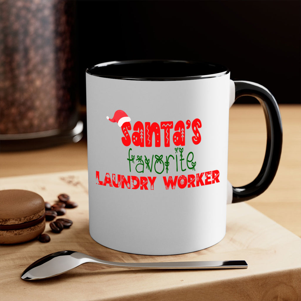 santas favorite laundry worker style 910#- christmas-Mug / Coffee Cup