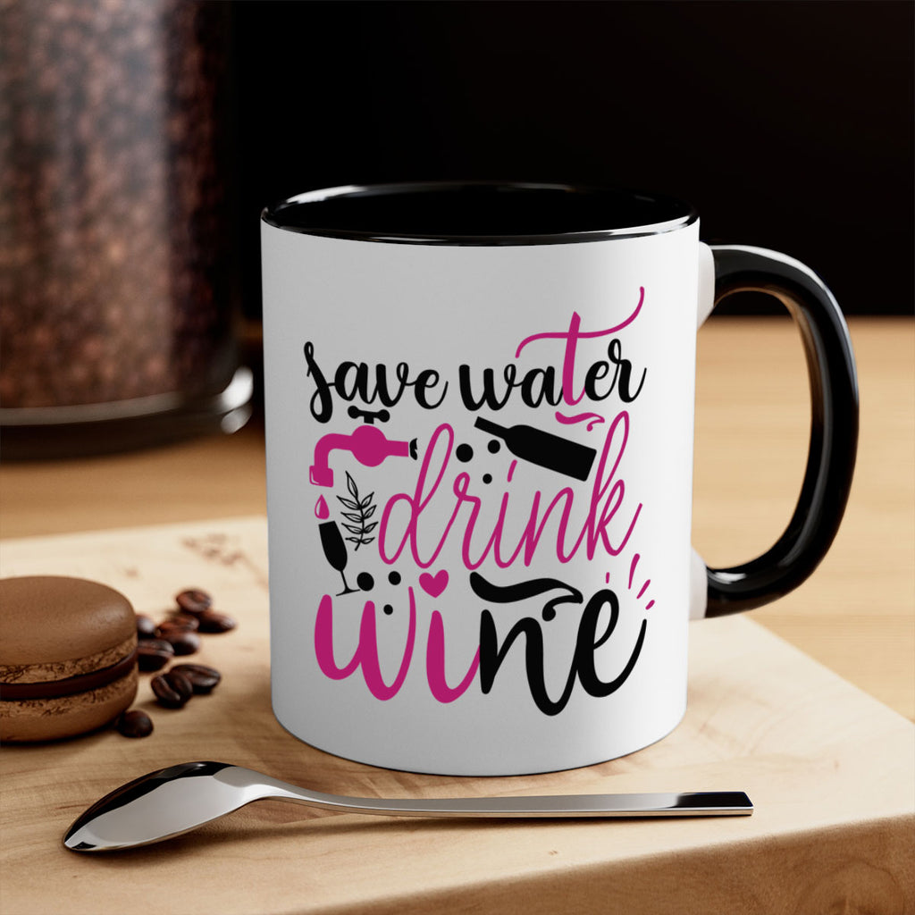 save water drink wine 170#- wine-Mug / Coffee Cup