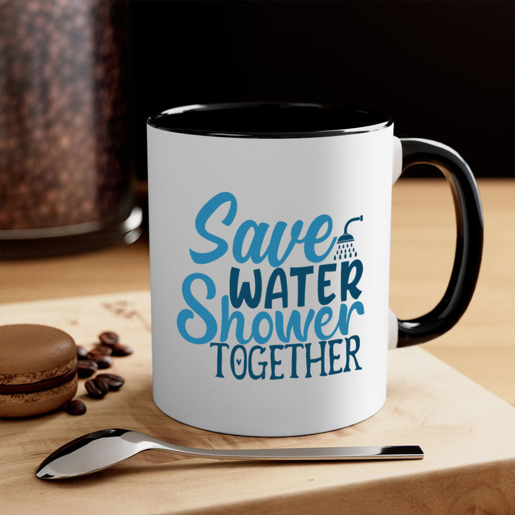 save water shower together 60#- bathroom-Mug / Coffee Cup