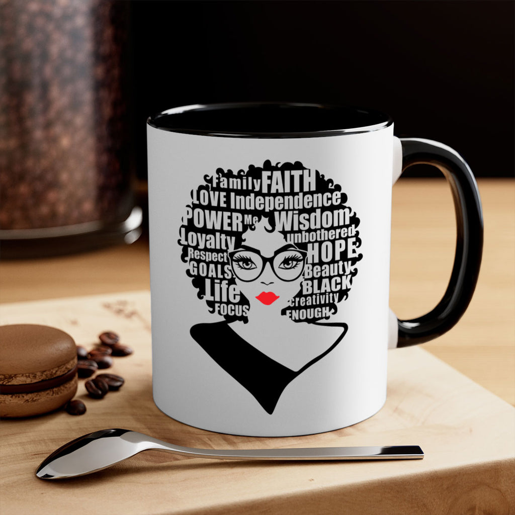 she is unique 16#- Black women - Girls-Mug / Coffee Cup