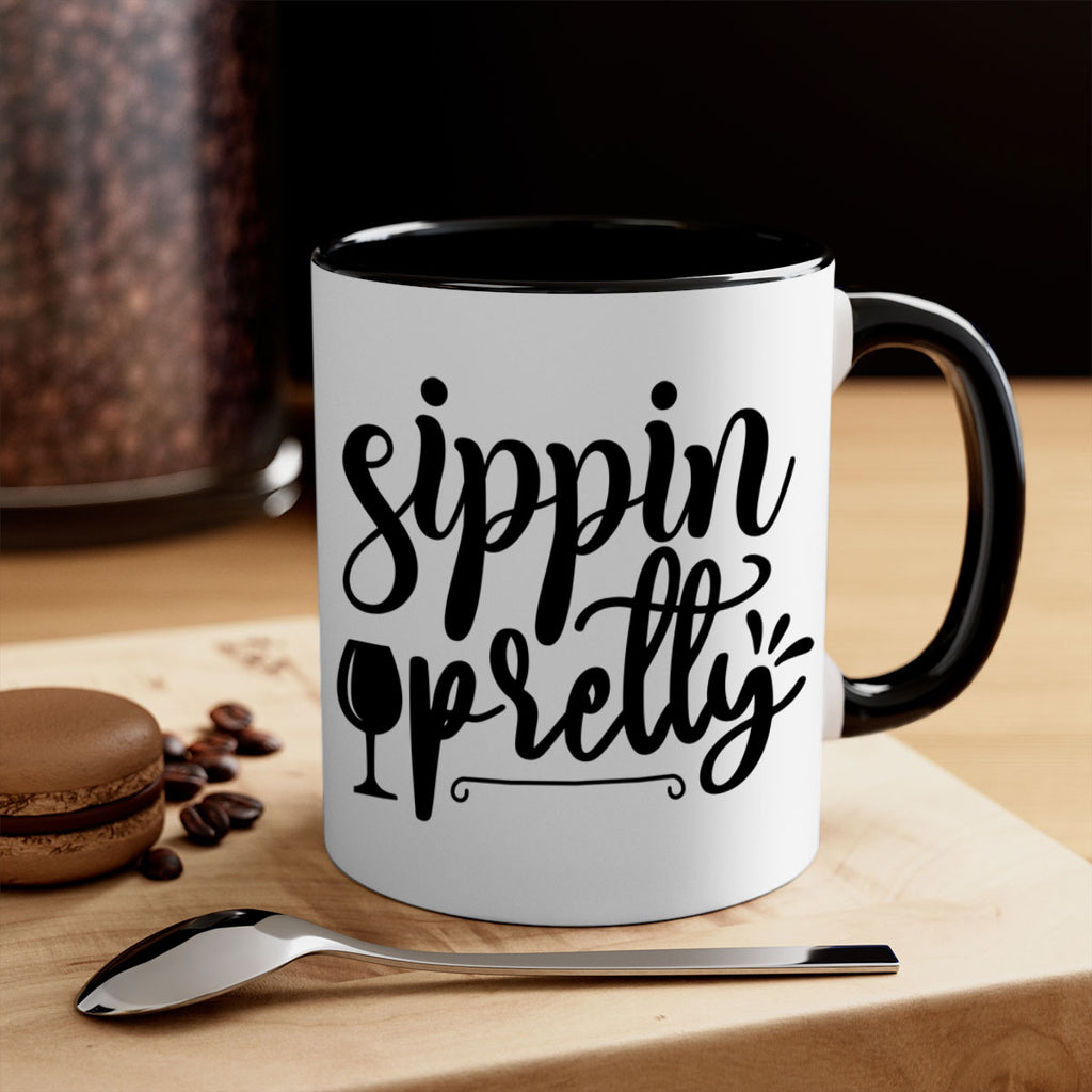 sippin pretty 160#- wine-Mug / Coffee Cup