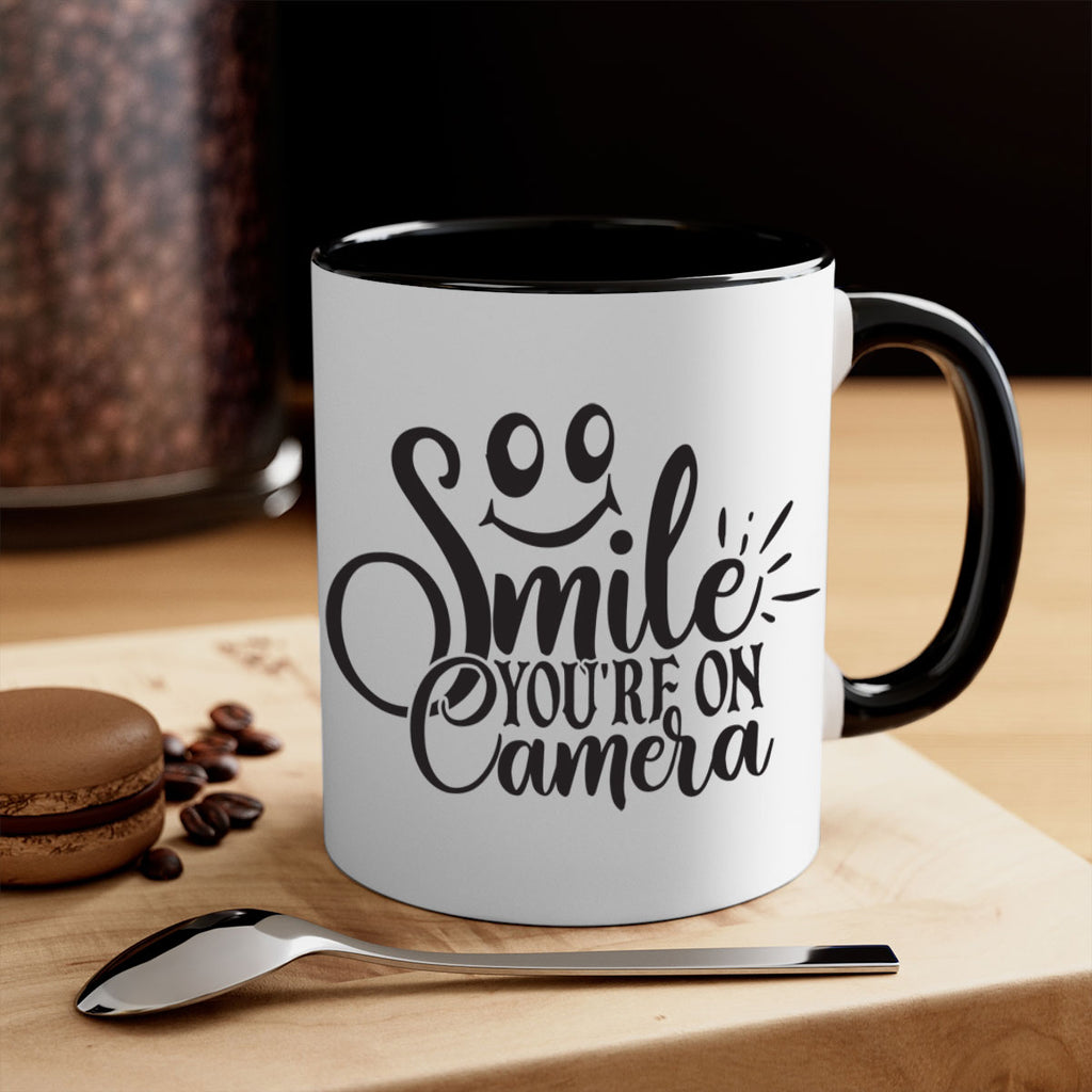 smile youre on camera 53#- home-Mug / Coffee Cup