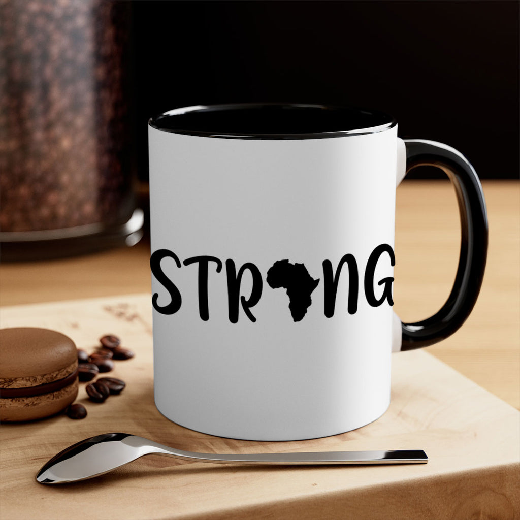 strong africa svg 24#- black words - phrases-Mug / Coffee Cup