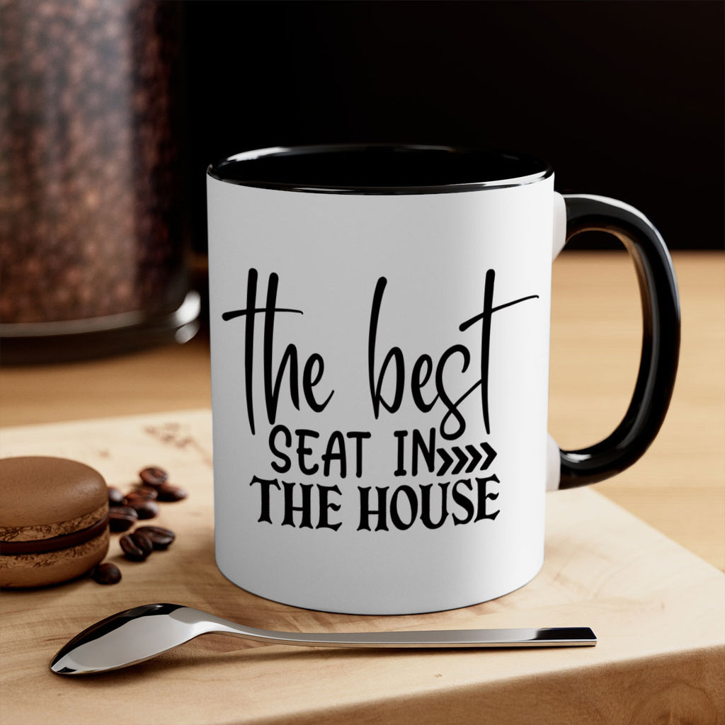 the best seat in the house 56#- bathroom-Mug / Coffee Cup