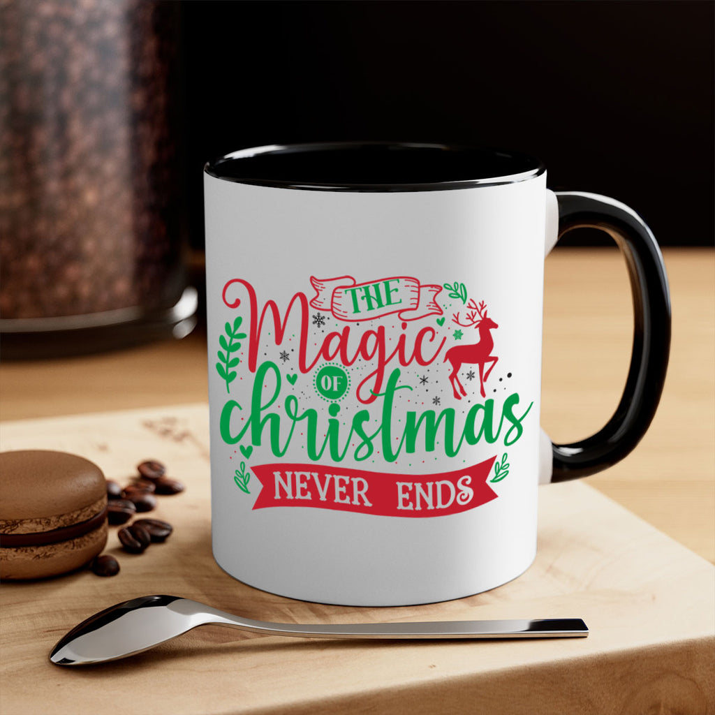 the magic of christmas never ends style 1201#- christmas-Mug / Coffee Cup