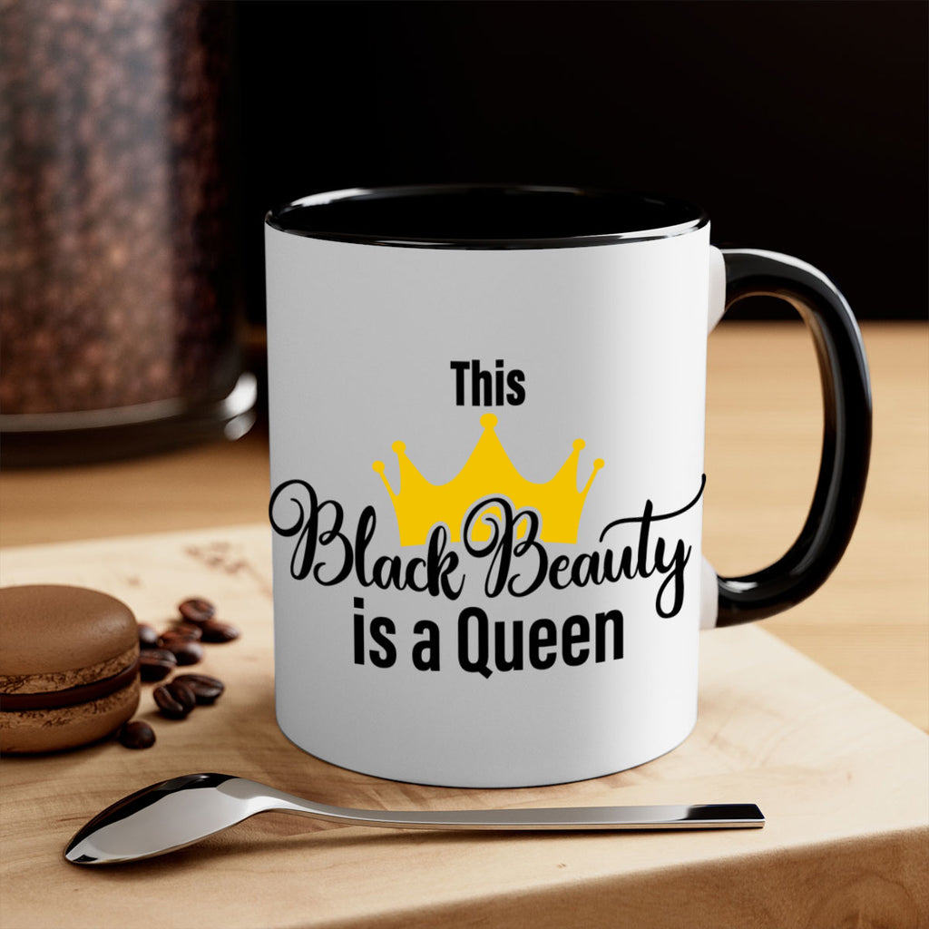 this black beauty is a queen Style 3#- Black women - Girls-Mug / Coffee Cup