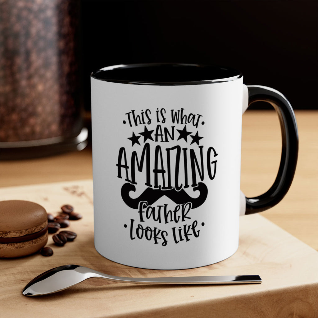 this is what an amaizing father looks like 15#- fathers day-Mug / Coffee Cup