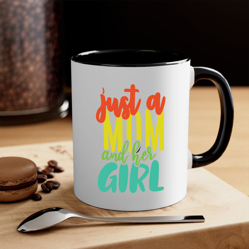 ust a mom and her girl 360#- mom-Mug / Coffee Cup