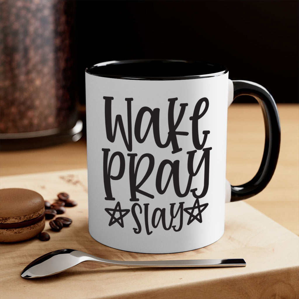 wake pray slay 359#- mom-Mug / Coffee Cup