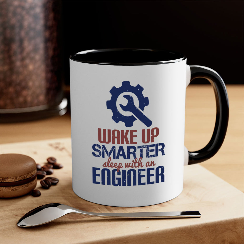 wake up smarter sleep with an engineer Style 31#- engineer-Mug / Coffee Cup