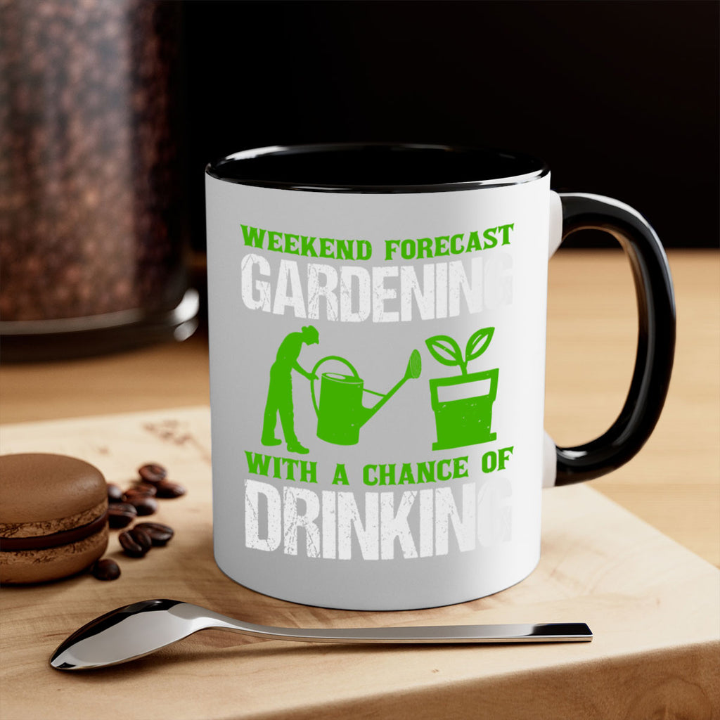 weekend forecast with a chance of 30#- Farm and garden-Mug / Coffee Cup