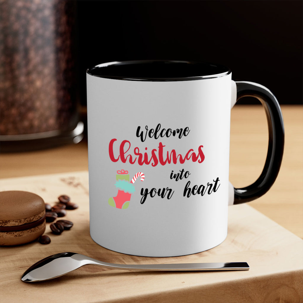 welcome christmas into your heart style 1232#- christmas-Mug / Coffee Cup