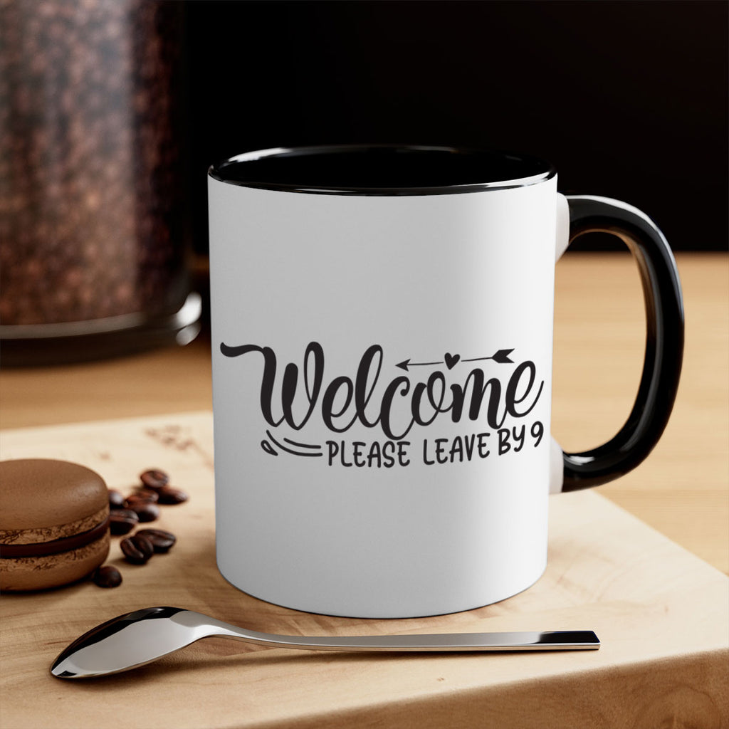 welcome please leave by 48#- home-Mug / Coffee Cup