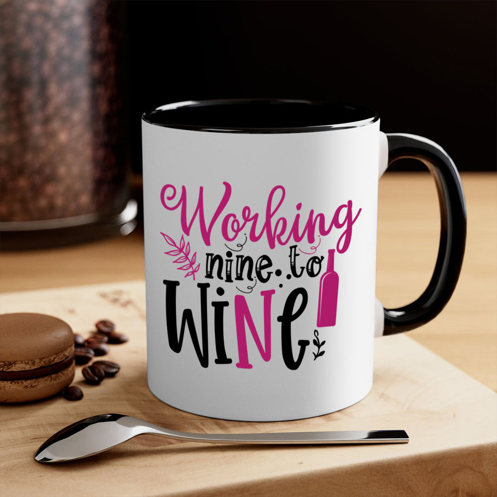 working nine to wine 141#- wine-Mug / Coffee Cup