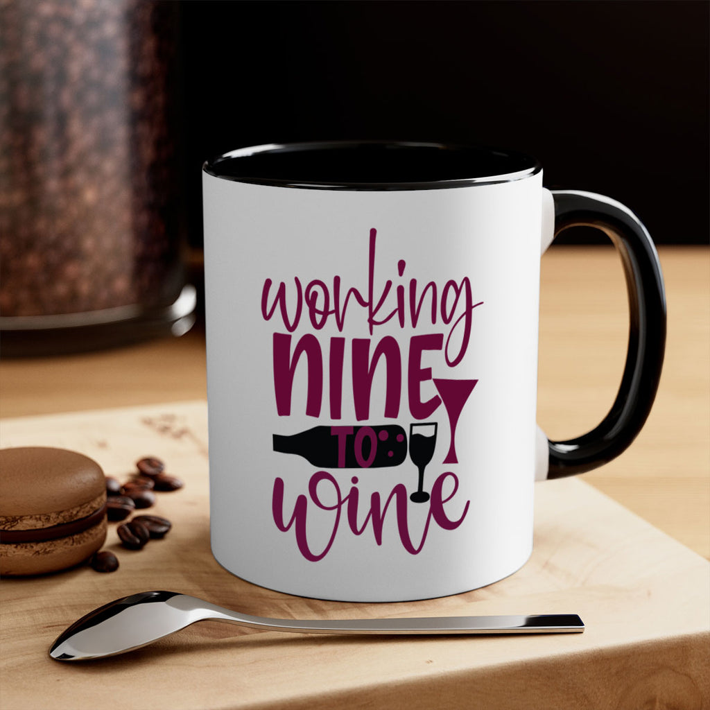working nine to wine 142#- wine-Mug / Coffee Cup