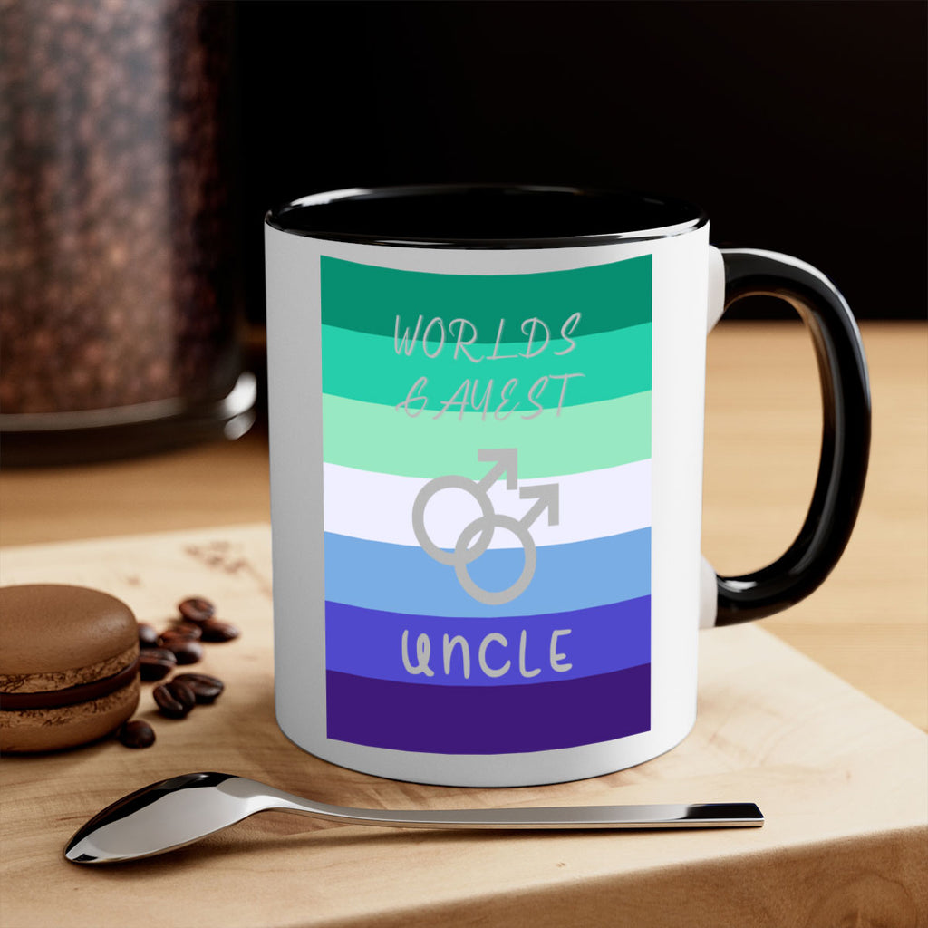 worlds gayest uncle lgbt proud 1#- lgbt-Mug / Coffee Cup