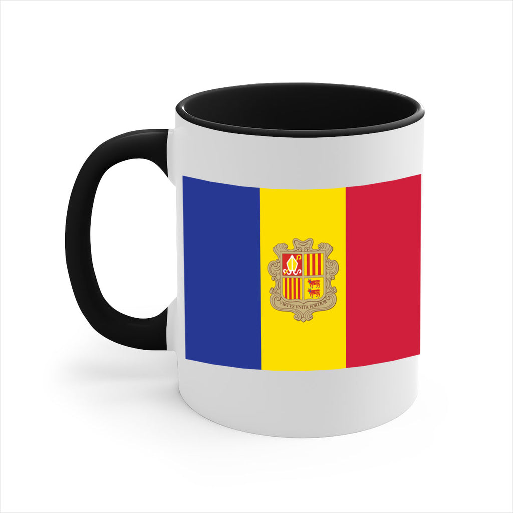 Andorra 194#- world flag-Mug / Coffee Cup