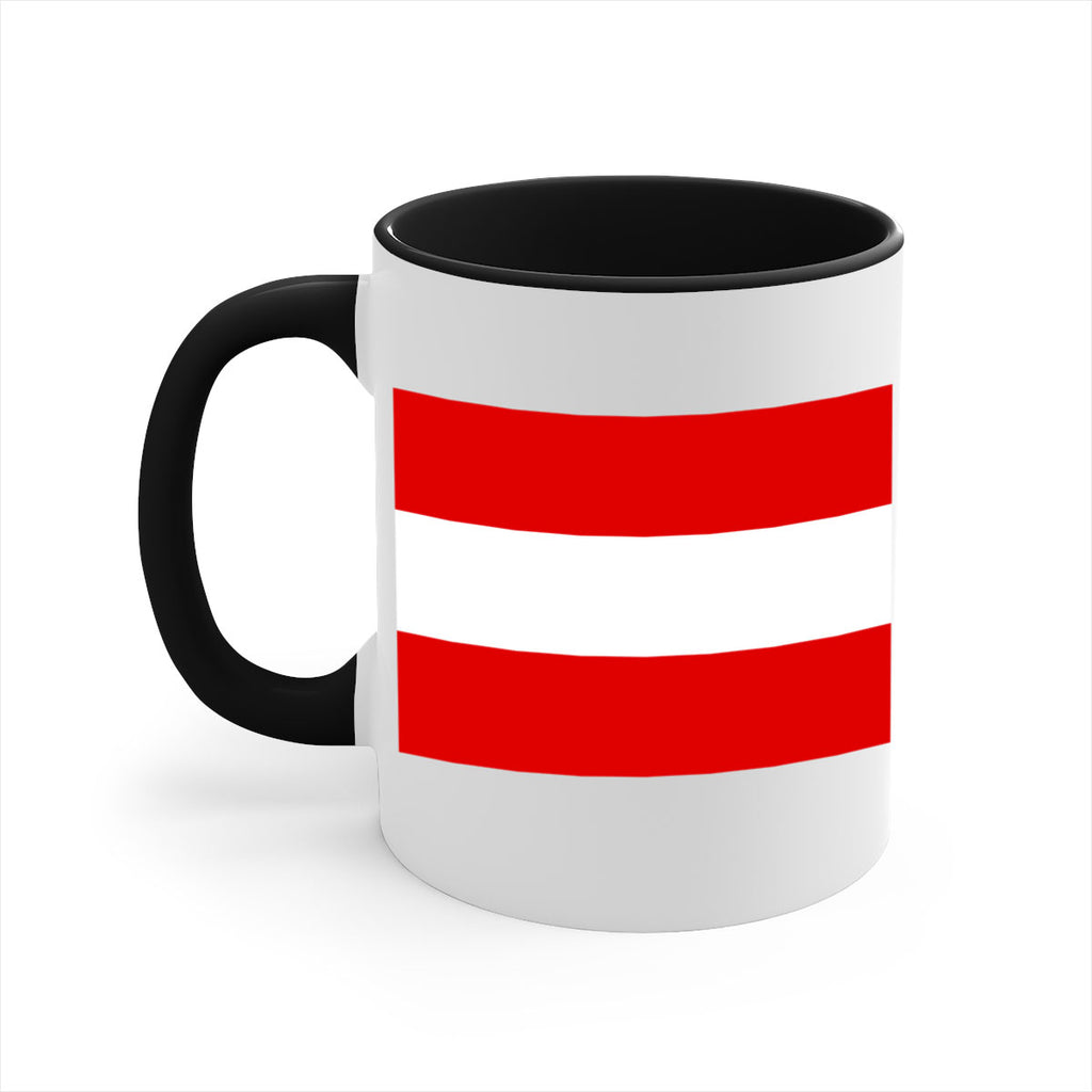 Austria 188#- world flag-Mug / Coffee Cup