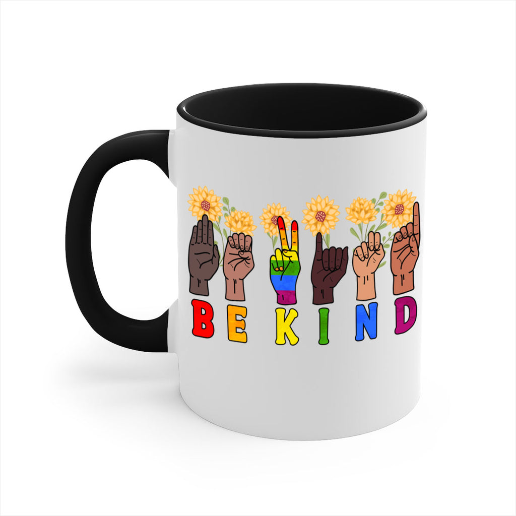 Be Kind Sign Language Hand Talking Lgbt 20#- lgbt-Mug / Coffee Cup