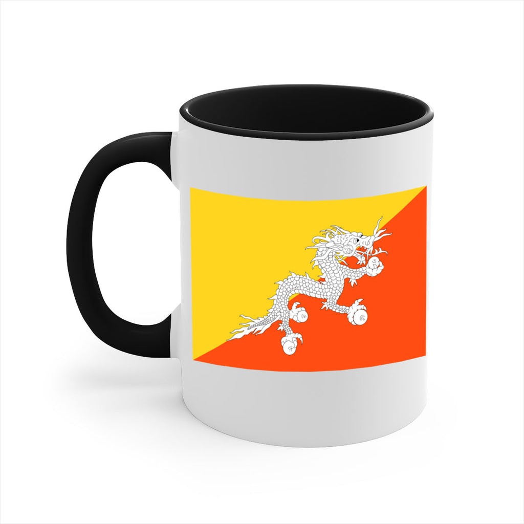 Bhutan 178#- world flag-Mug / Coffee Cup