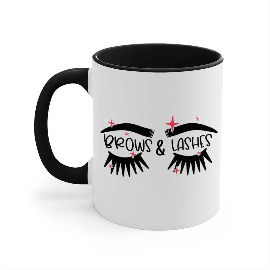 Brows Lashes Style 123#- makeup-Mug / Coffee Cup