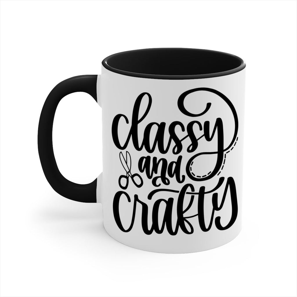 Classy And Crafty 43#- crafting-Mug / Coffee Cup