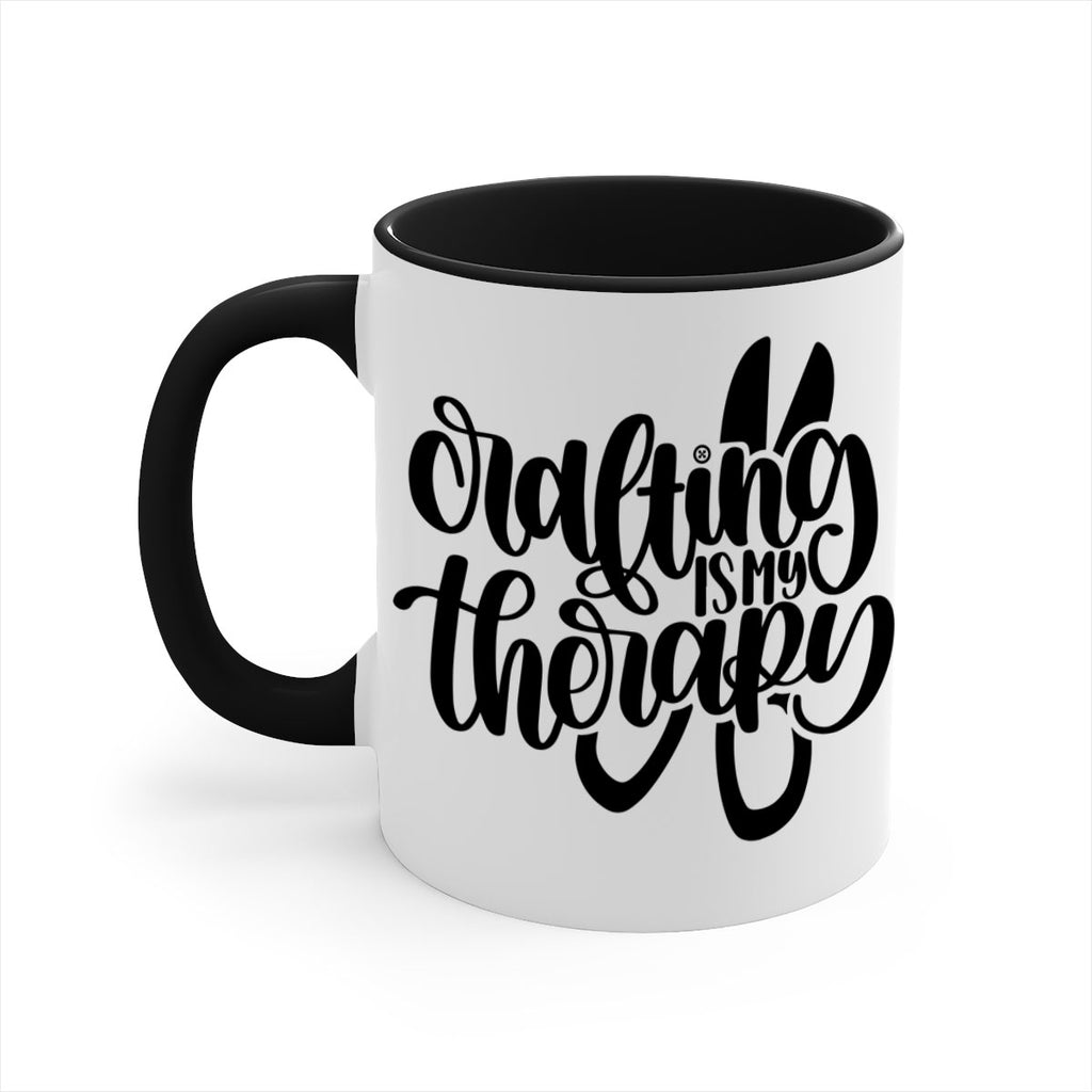 Crafting Is My Therapy 33#- crafting-Mug / Coffee Cup