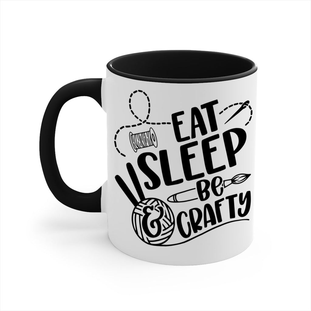 Eat Slepp Be Crafty 28#- crafting-Mug / Coffee Cup