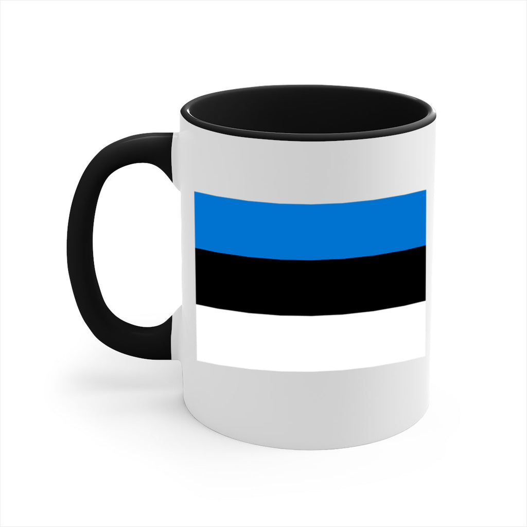 Estonia 142#- world flag-Mug / Coffee Cup