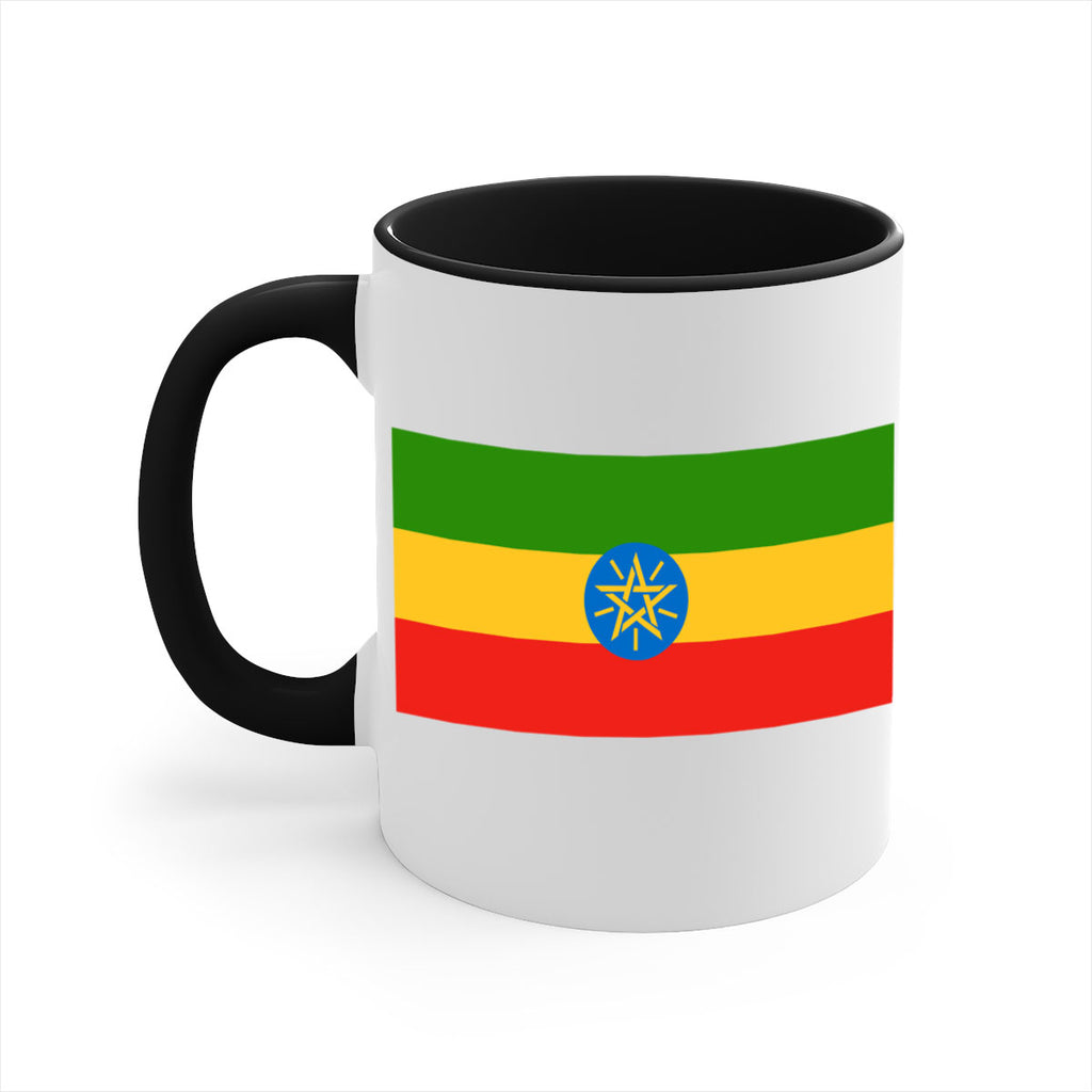 Ethiopia 140#- world flag-Mug / Coffee Cup