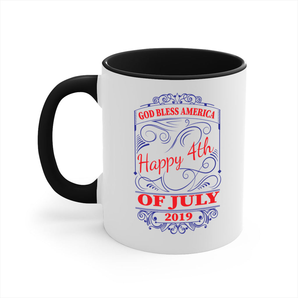 GOD BLESS AMERICA Happy thOF JULY Style 94#- 4th Of July-Mug / Coffee Cup