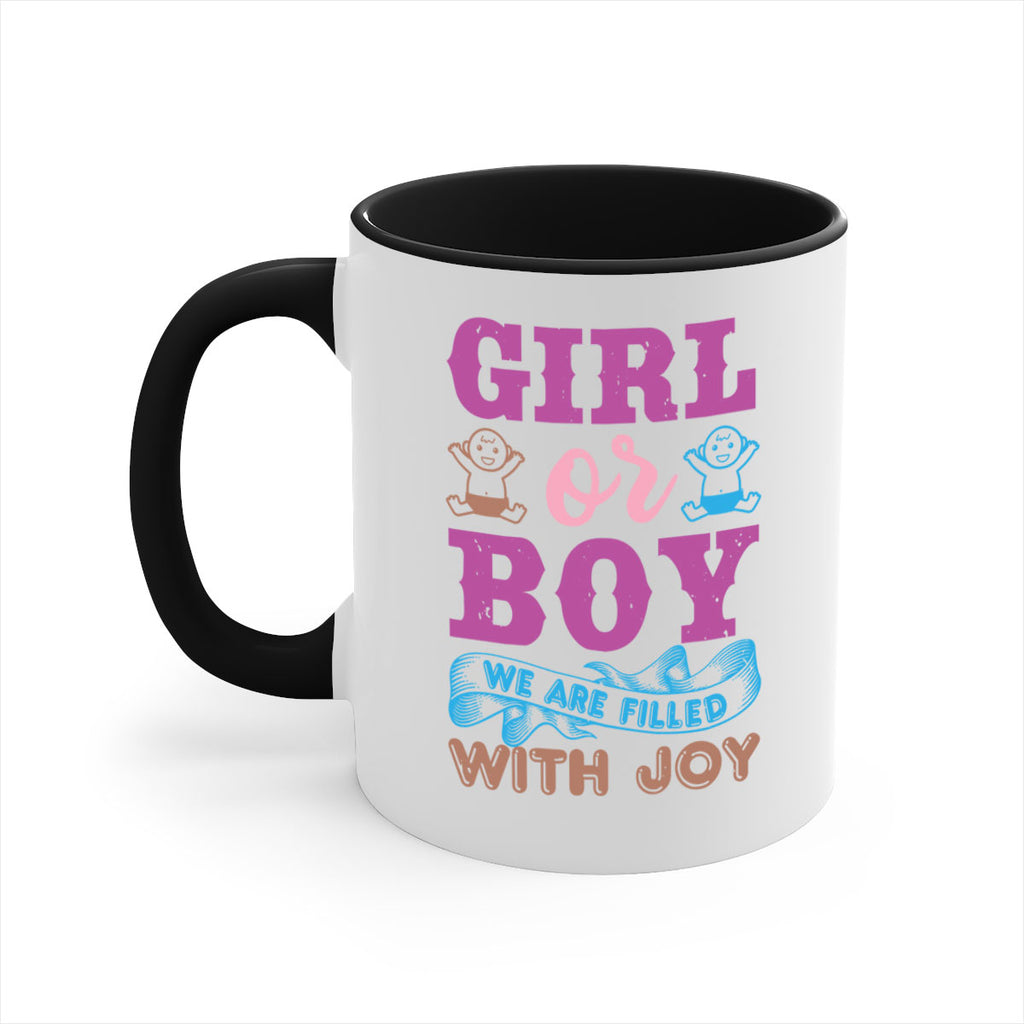 Girl or boy we are filled with joy Style 38#- baby shower-Mug / Coffee Cup