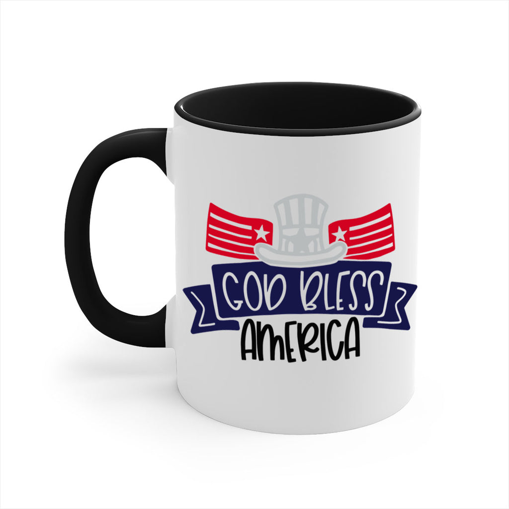 God Bless America Style 151#- 4th Of July-Mug / Coffee Cup