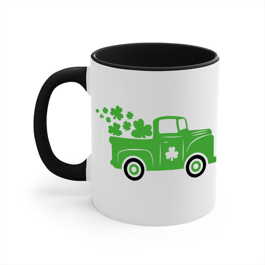 Green Truck Style 97#- St Patricks Day-Mug / Coffee Cup