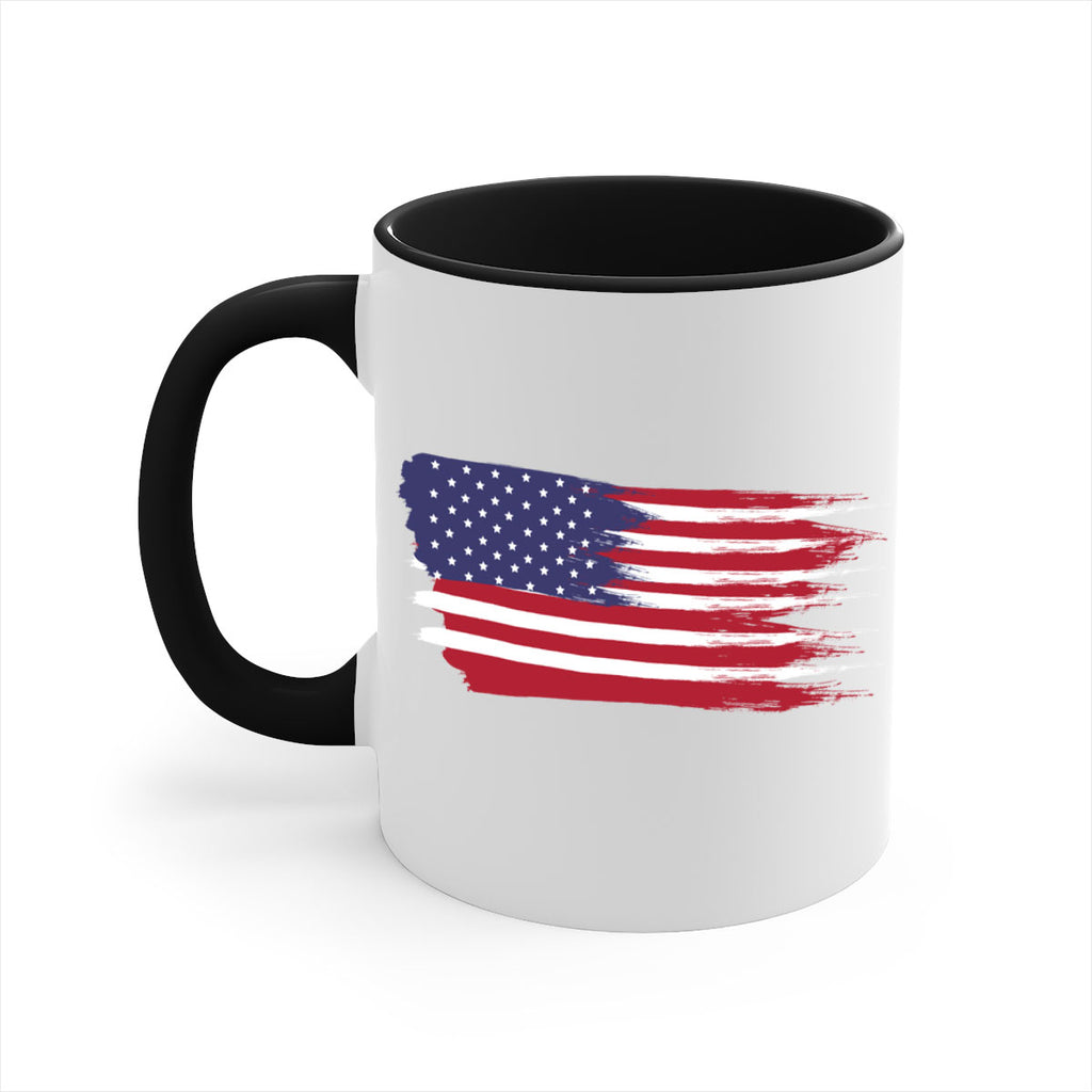 Grunge Flag 54#- Us Flags-Mug / Coffee Cup
