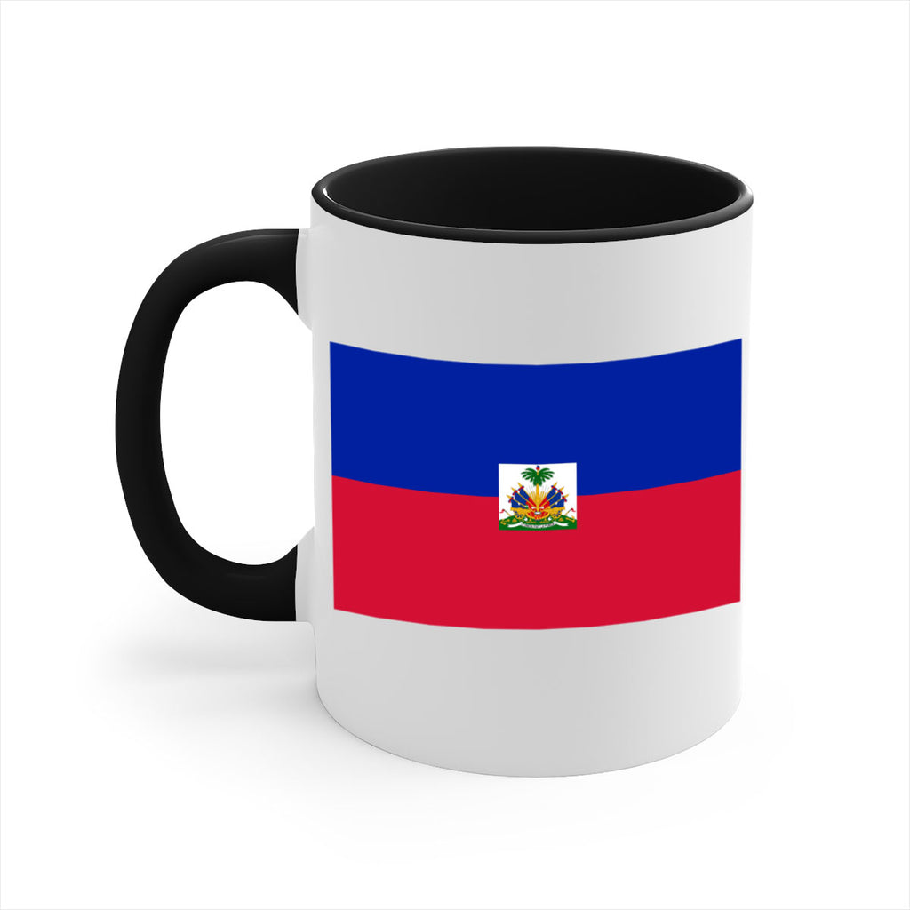 Haiti 125#- world flag-Mug / Coffee Cup