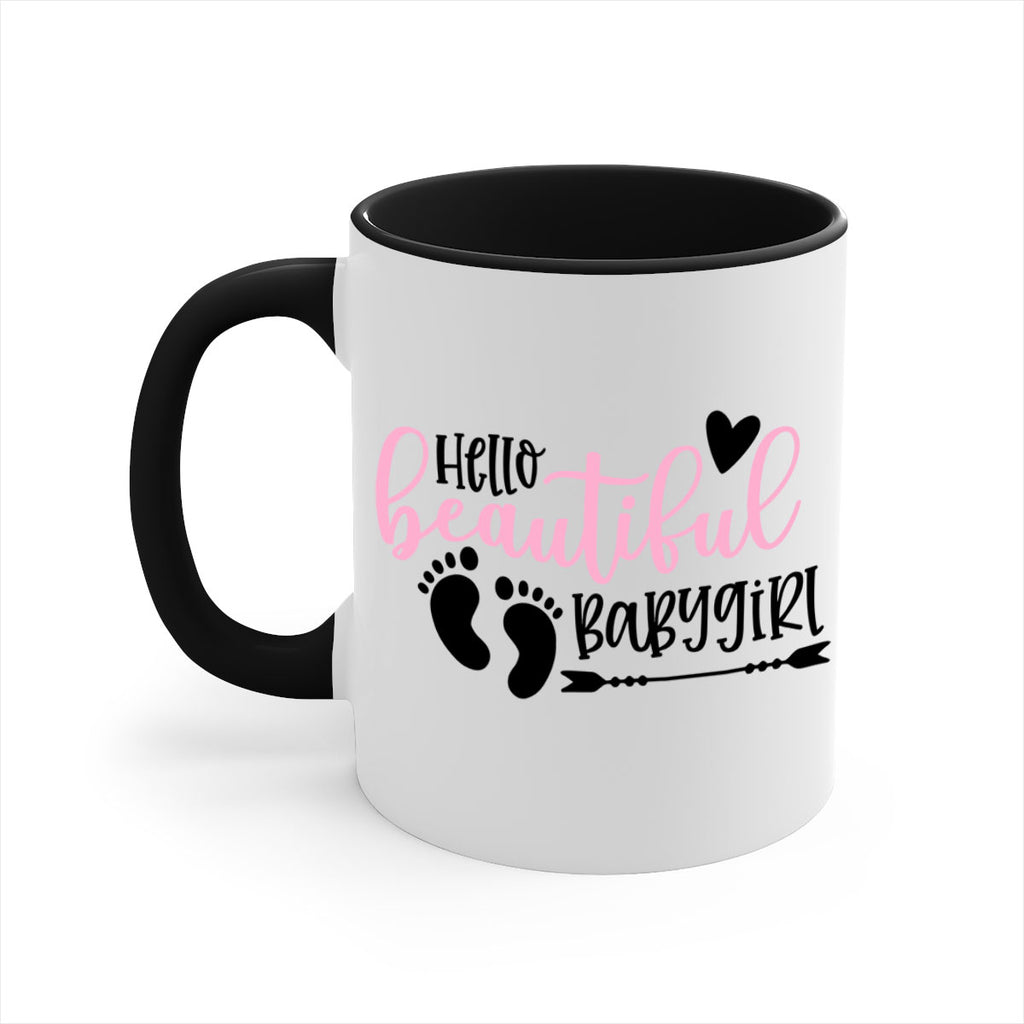 Hello Beautiful Babygirl Style 94#- baby2-Mug / Coffee Cup