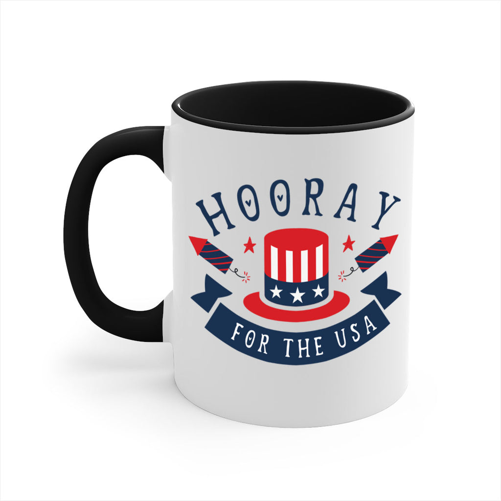 Hooray for the usa Style 42#- 4th Of July-Mug / Coffee Cup