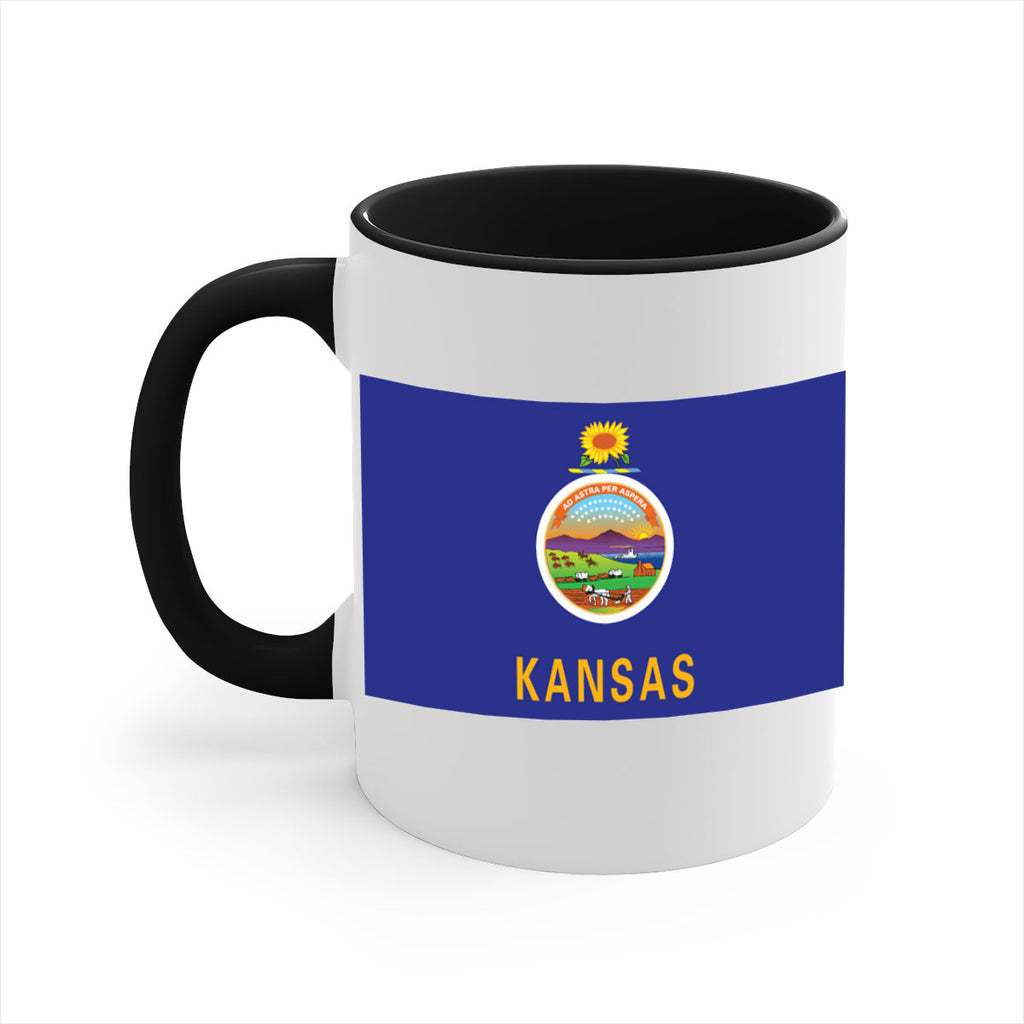 Kansas 36#- Us Flags-Mug / Coffee Cup