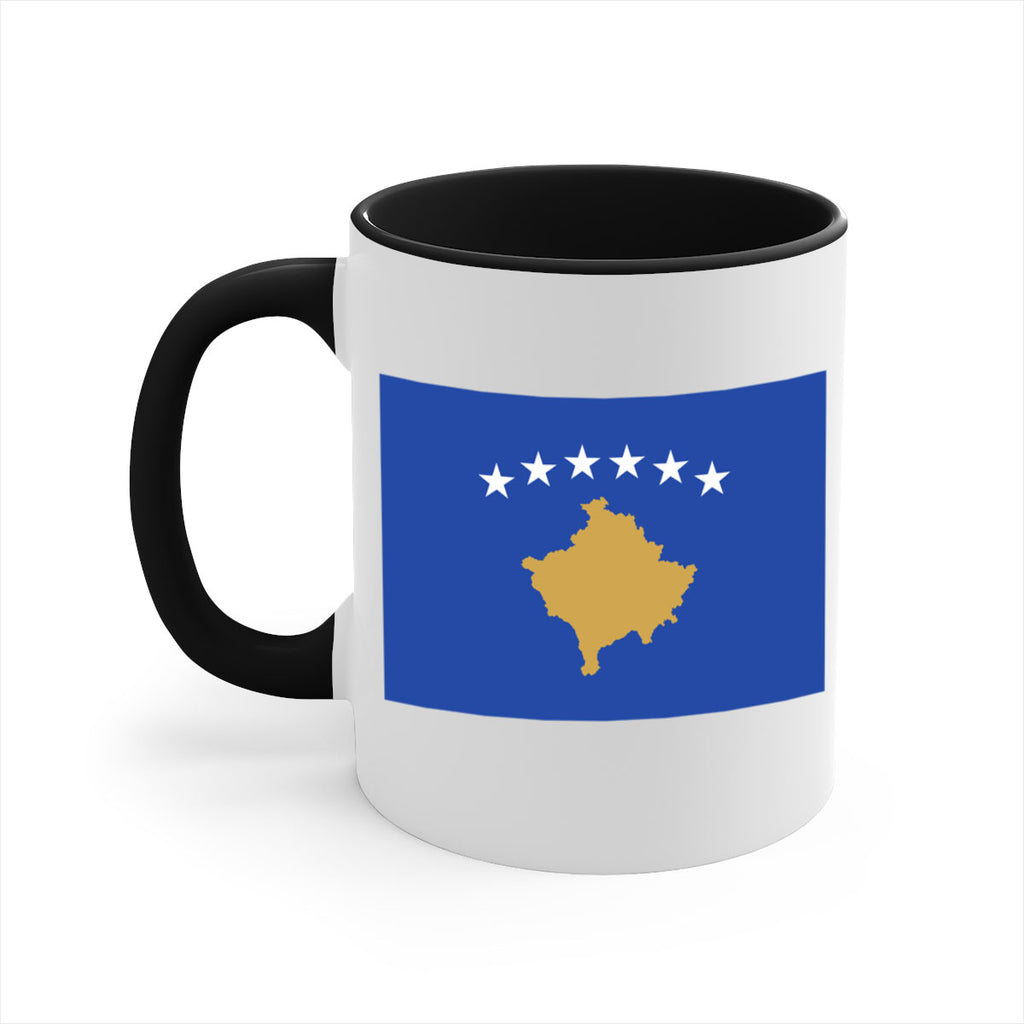 Kosovo 108#- world flag-Mug / Coffee Cup