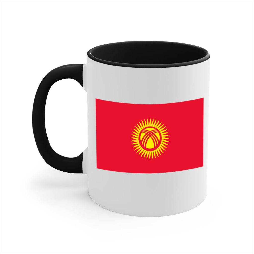 Kyrgyzstan 106#- world flag-Mug / Coffee Cup