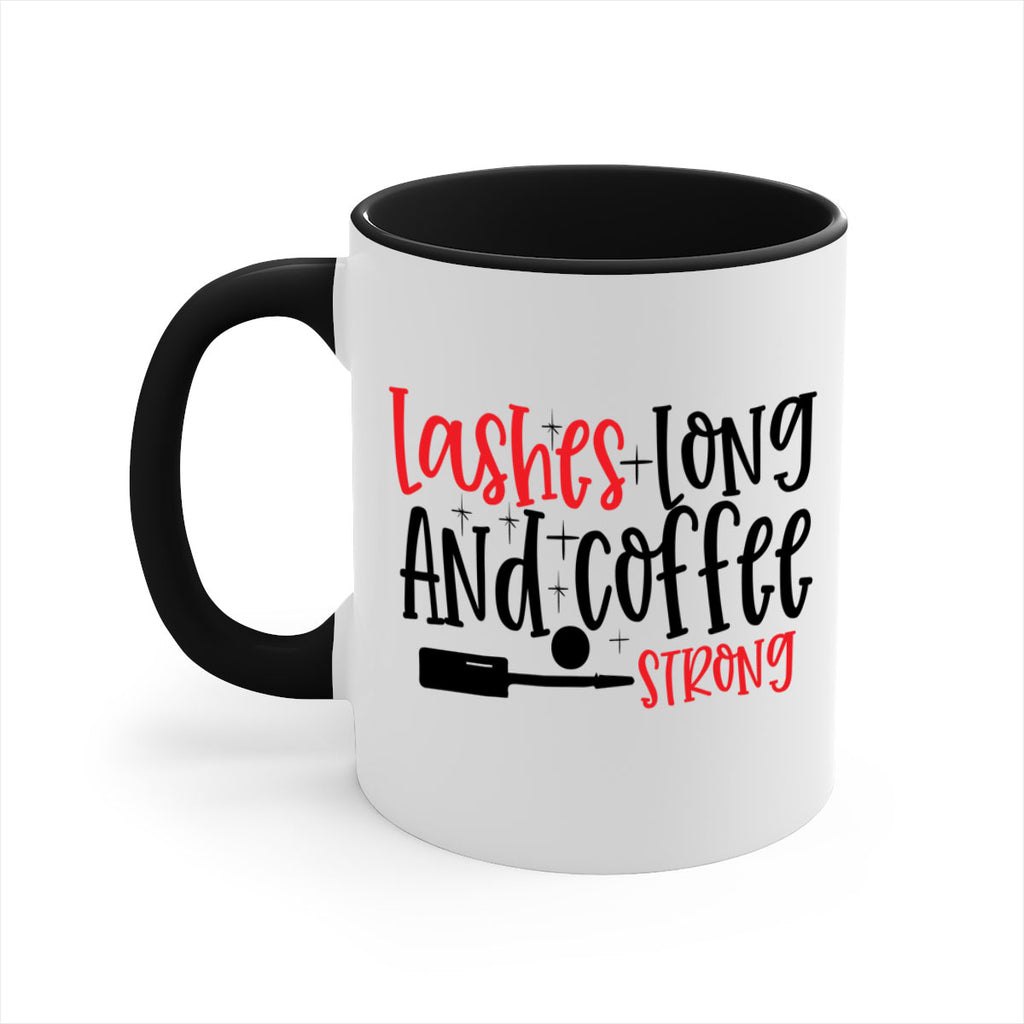 Lashes Long And Coffee Strong Style 232#- makeup-Mug / Coffee Cup