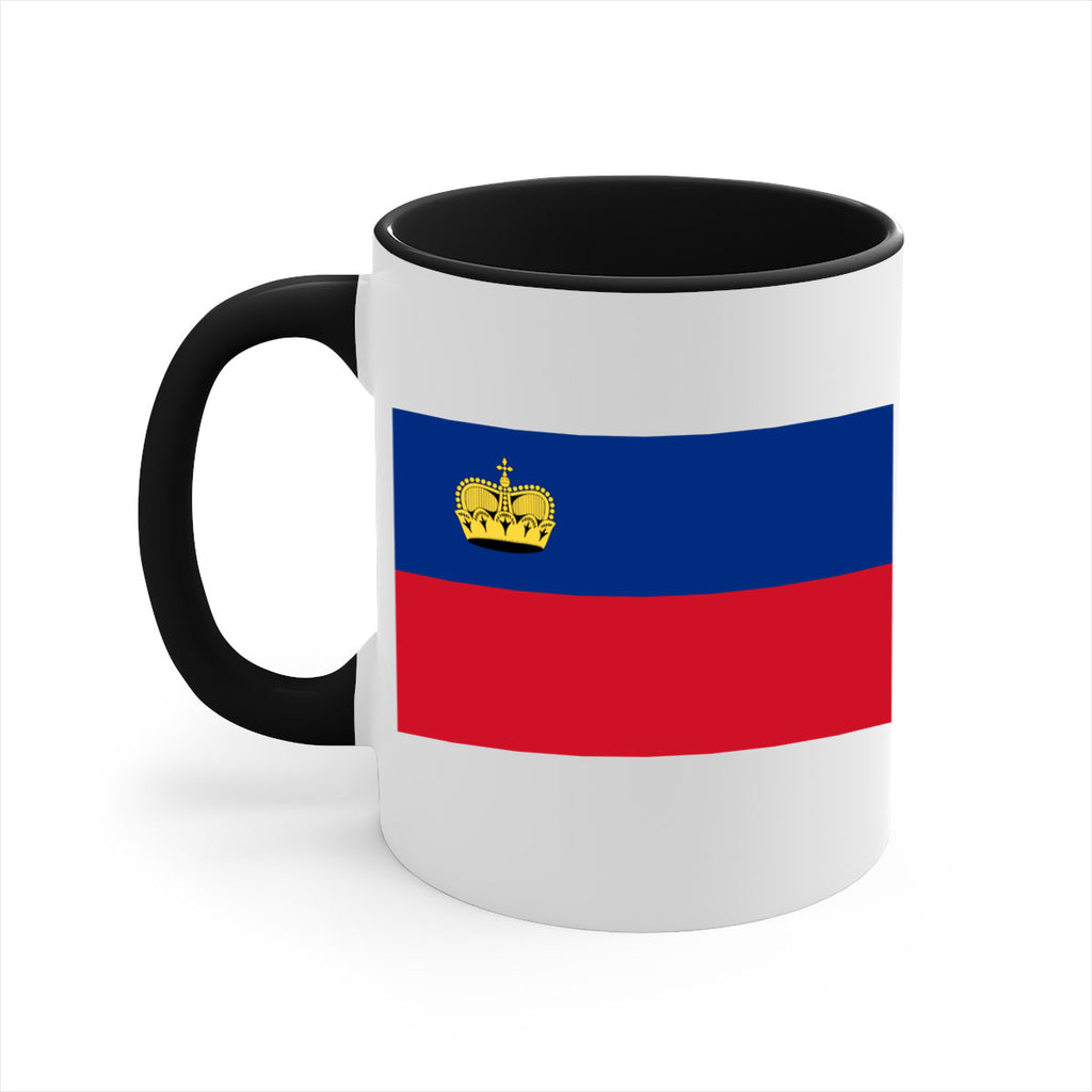 Liechtenstein 99#- world flag-Mug / Coffee Cup