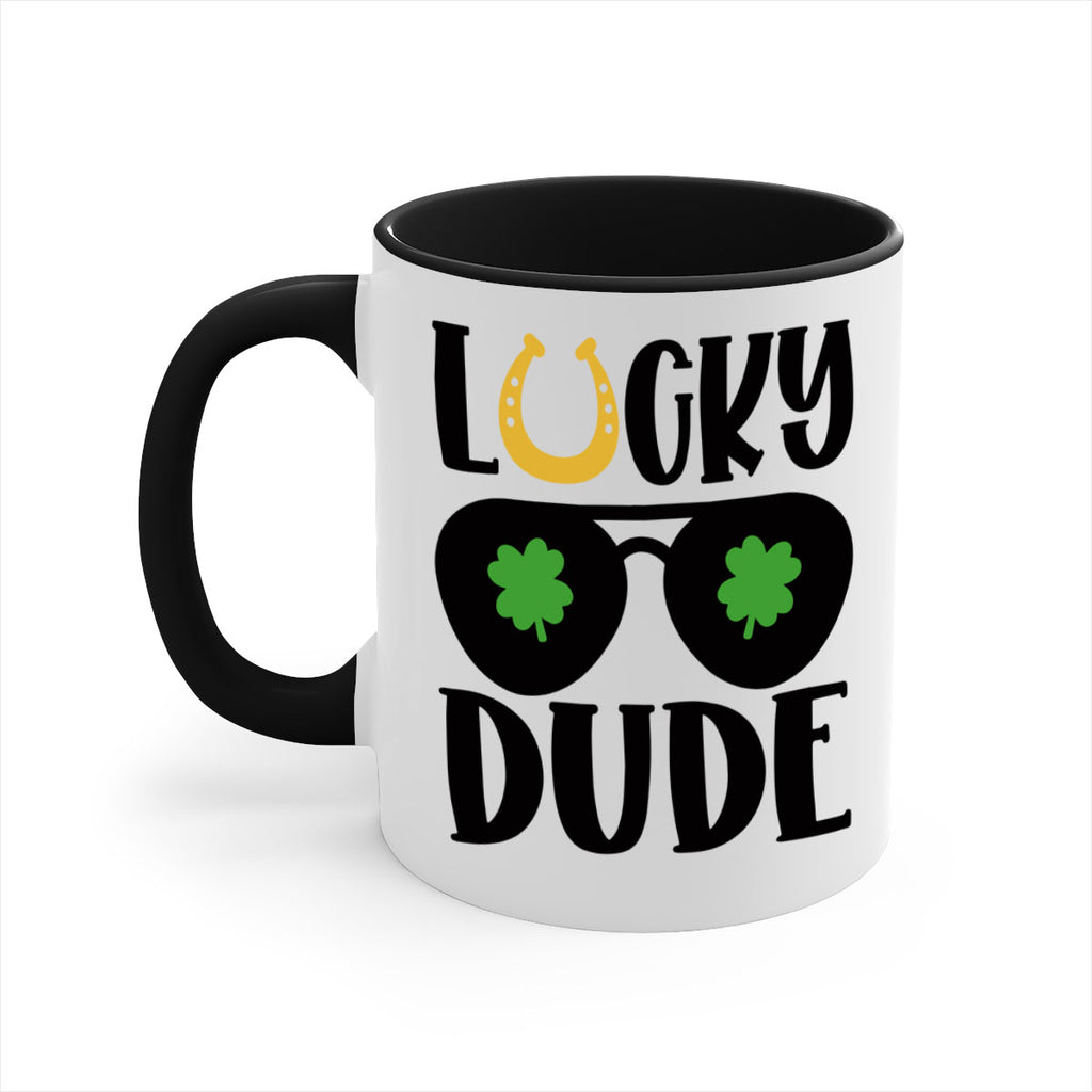 Lucky Dude Style 57#- St Patricks Day-Mug / Coffee Cup