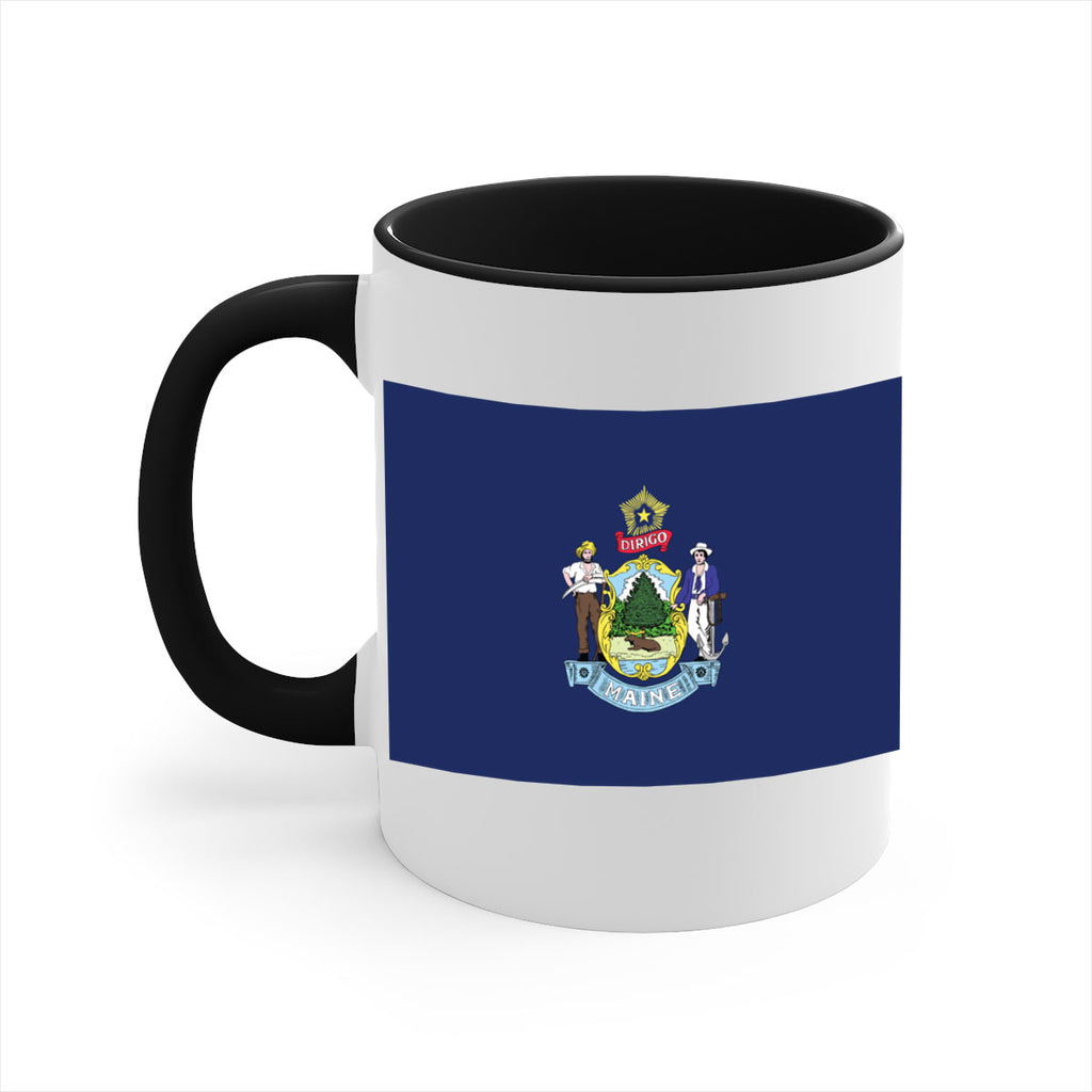 Maine 33#- Us Flags-Mug / Coffee Cup