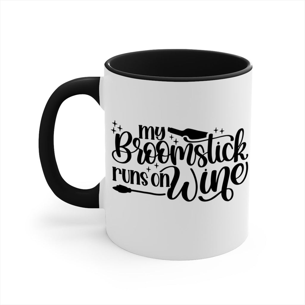 My Broomstick Runs On Wine Style 34#- makeup-Mug / Coffee Cup