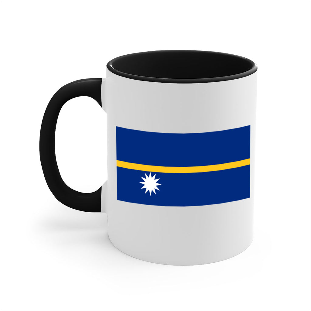 Nauru 77#- world flag-Mug / Coffee Cup