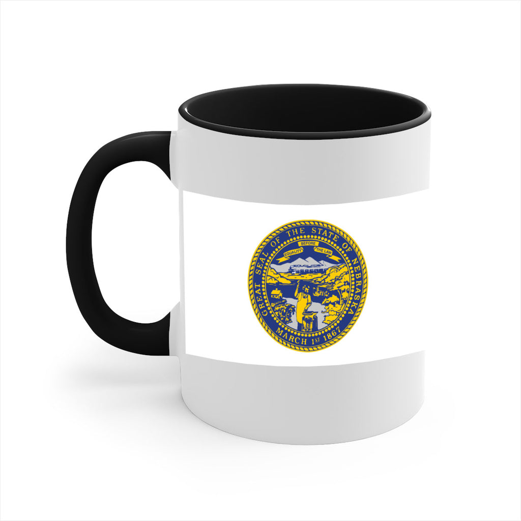 Nebraska 25#- Us Flags-Mug / Coffee Cup