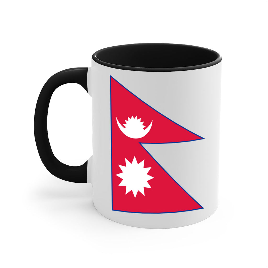 Nepal 76#- world flag-Mug / Coffee Cup