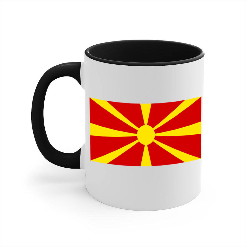 North Macedonia 69#- world flag-Mug / Coffee Cup